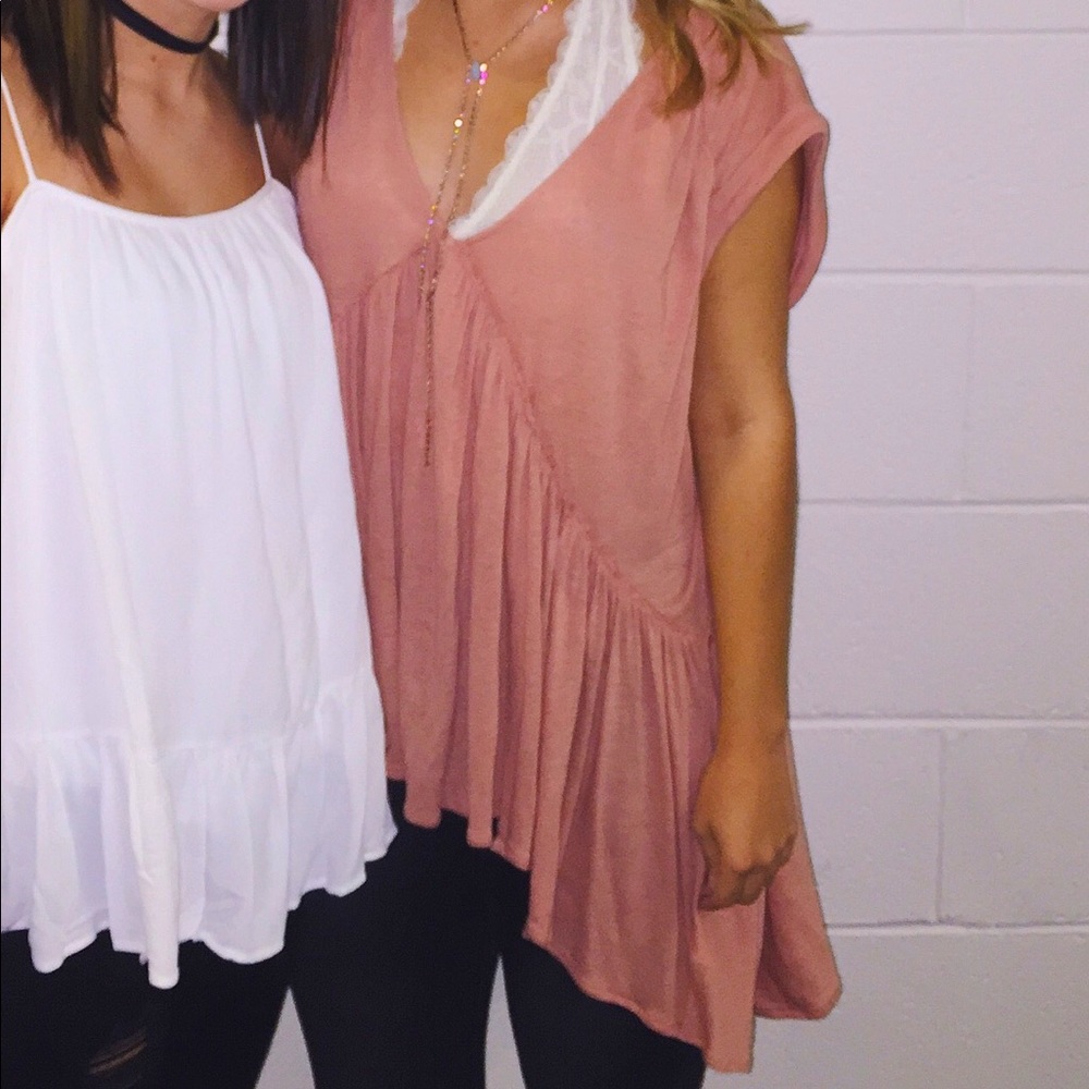 Pink top